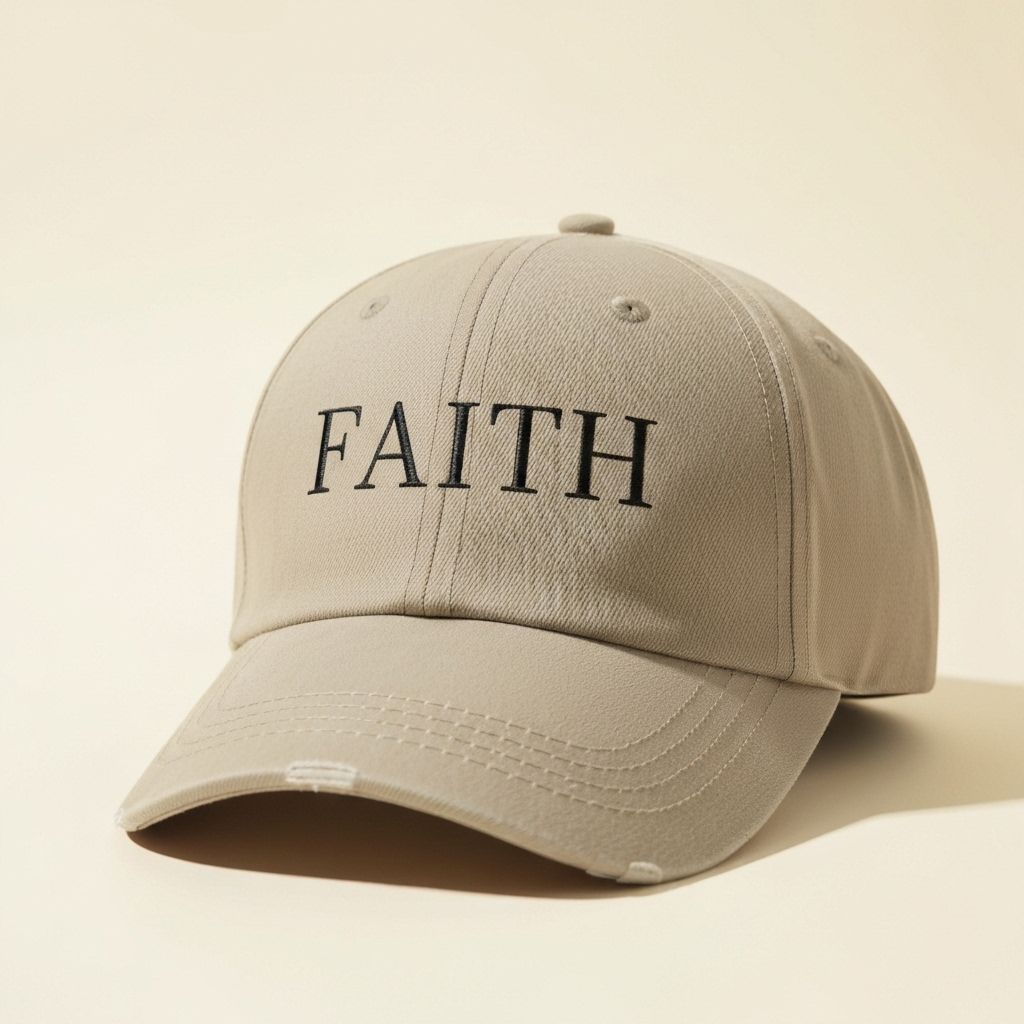 Casquette "Foi" - vue 1