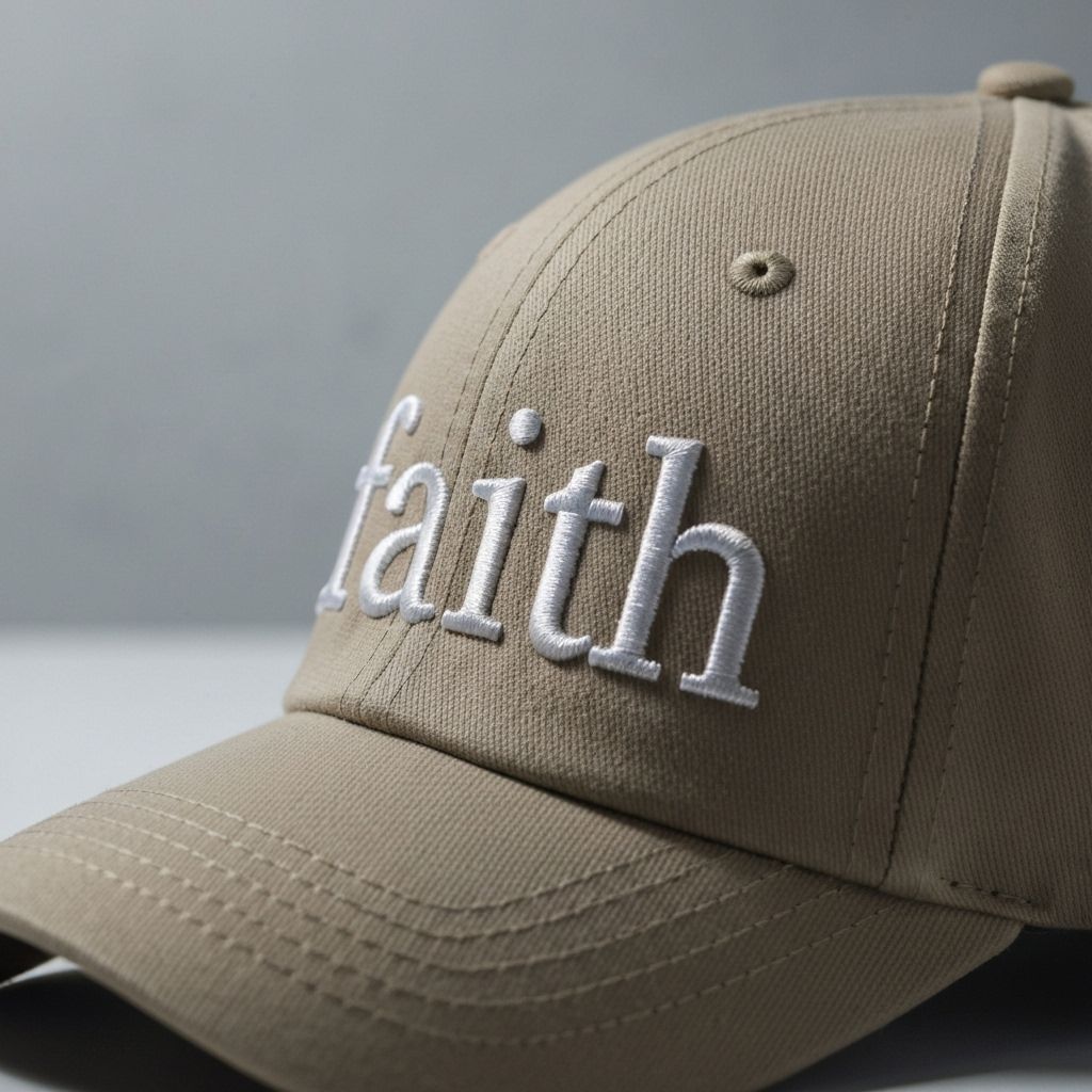 Casquette "Foi" - vue 2