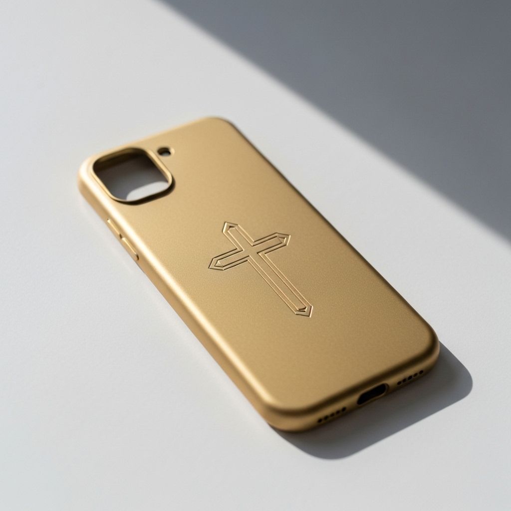 Coque iPhone "Croix" - vue 2