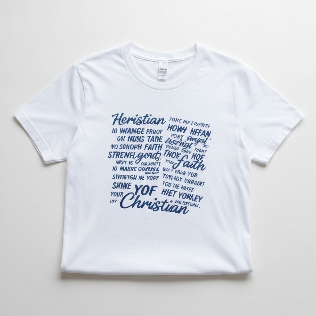 T-shirt "Foi" - vue 1